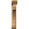 Ekena Millwork Merced Slat Smooth Bracket w/ Offset Brace, Western Red Cedar, 5 1/2"W x 32"D x 32"H BKT0604X32X32MRC06SWR - alternate 3